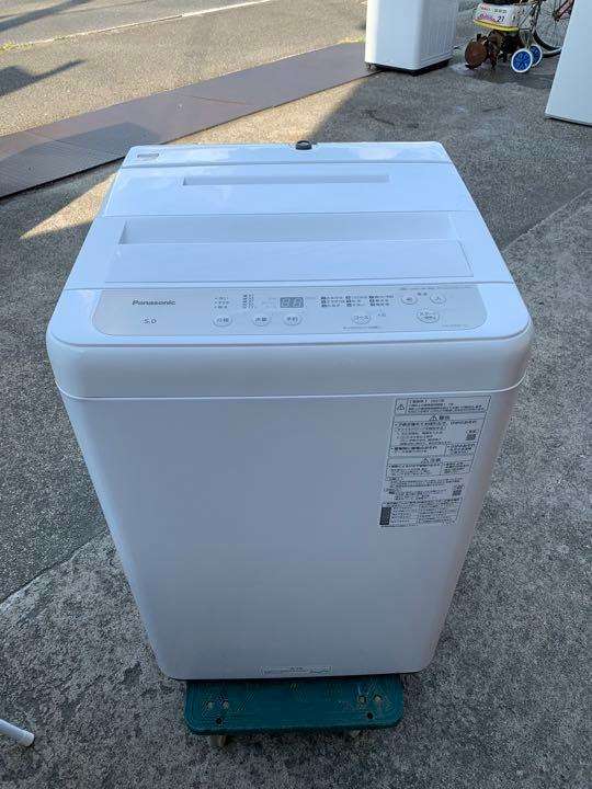 Panasonic 5.0kg 全自動洗濯機 NA-F50B15J　2021年製