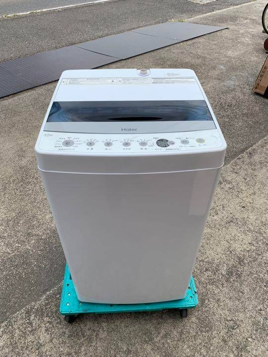 ハイアール　4.5㎏全自動洗濯機 JW-C45D-W 　2021年製