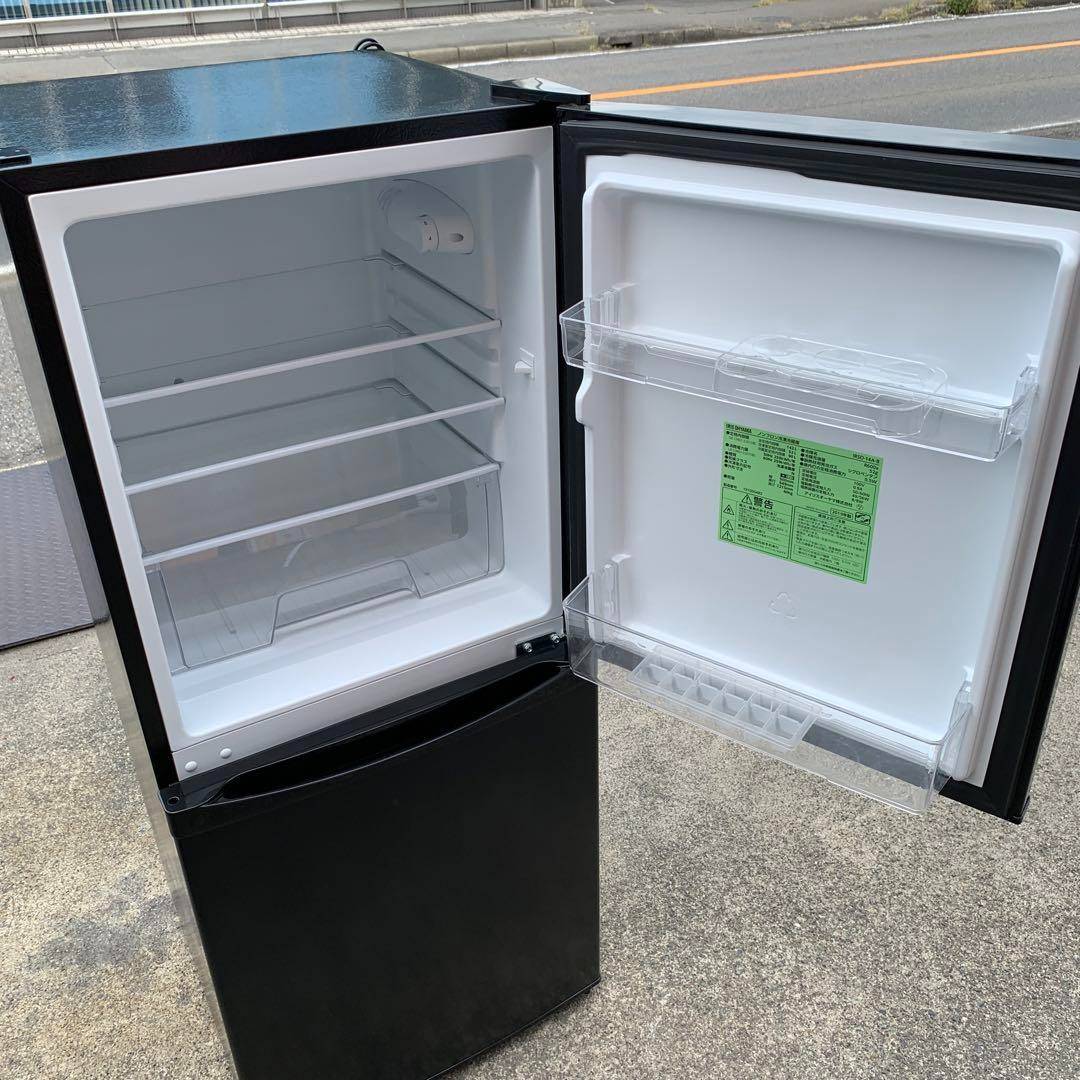 アイリスオーヤマ 　142L冷凍冷蔵庫 IRSD-14A-B　2019年製