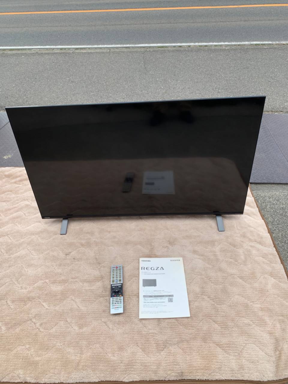 【買取り情報】東芝 レグザ 50V型 4K 液晶テレビ 50C350X 2022年製を出張買取りさせていただきました