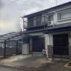岐阜市の空き家で伸びた庭木の伐採・草刈りを行いました